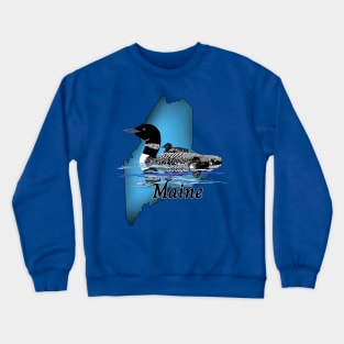 Maine Loon Crewneck Sweatshirt